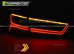 Задние фонари RED WHITE LED BAR SEQ