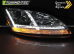 Передние фары XENON CHROME LED SEQ HID DRL