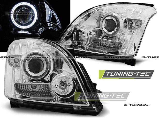 Передние фары ANGEL EYES CHROME