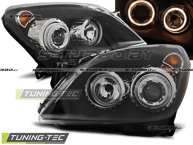 Передние фары ANGEL EYES BLACK