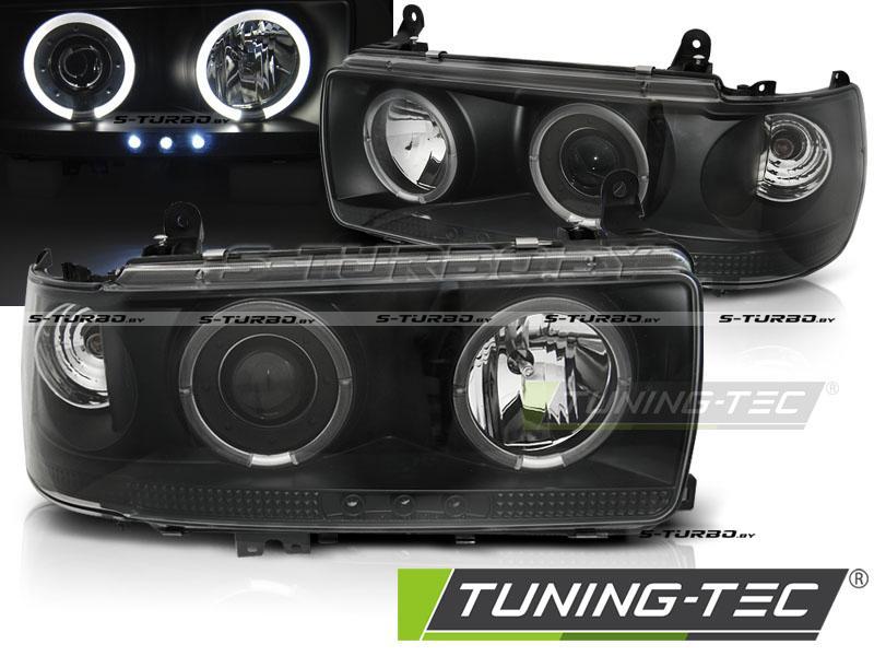Передние фары ANGEL EYES BLACK