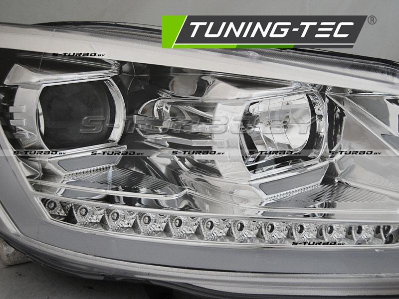 Передние фары TUBE LIGHT DRL CHROME SEQ