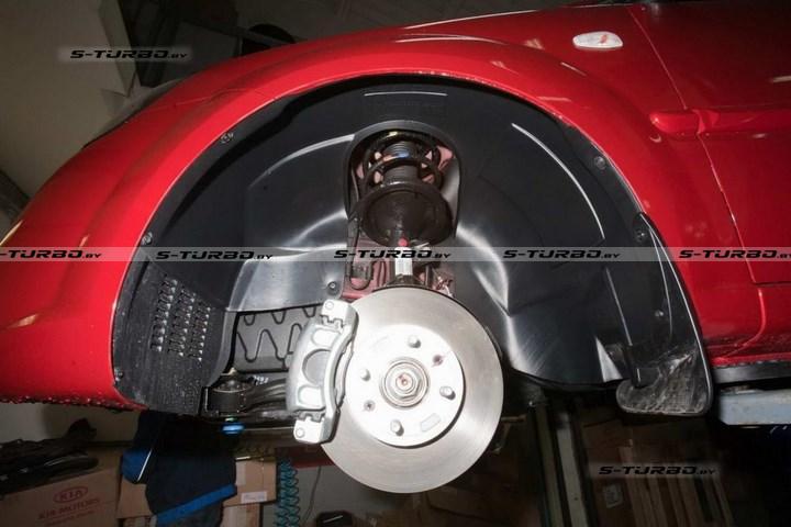 Подкрылки задние (левый+правый) комплект