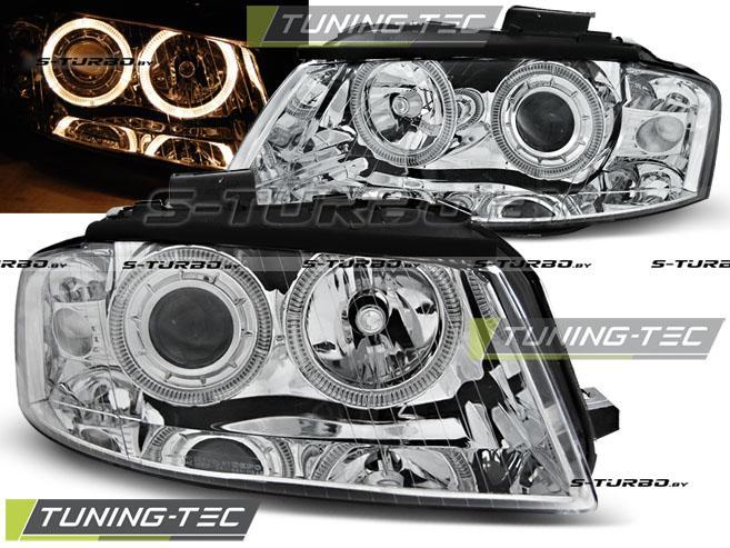 Передние фары ANGEL EYES CHROME