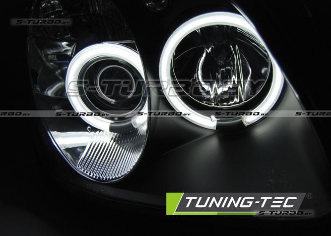 Передние фары ANGEL EYES BLACK CCFL