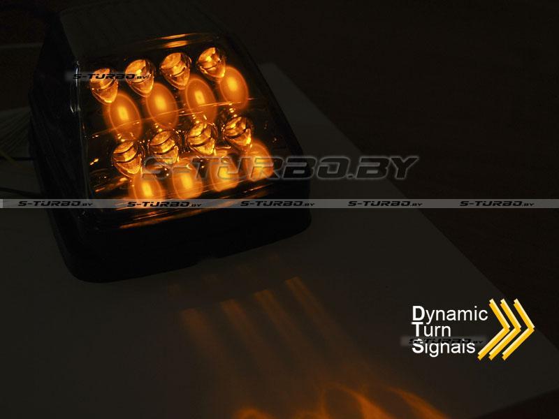 Указатели поворота LED SEQ CHROME