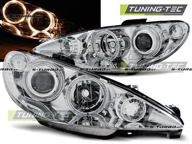Передние фары ANGEL EYES CHROME