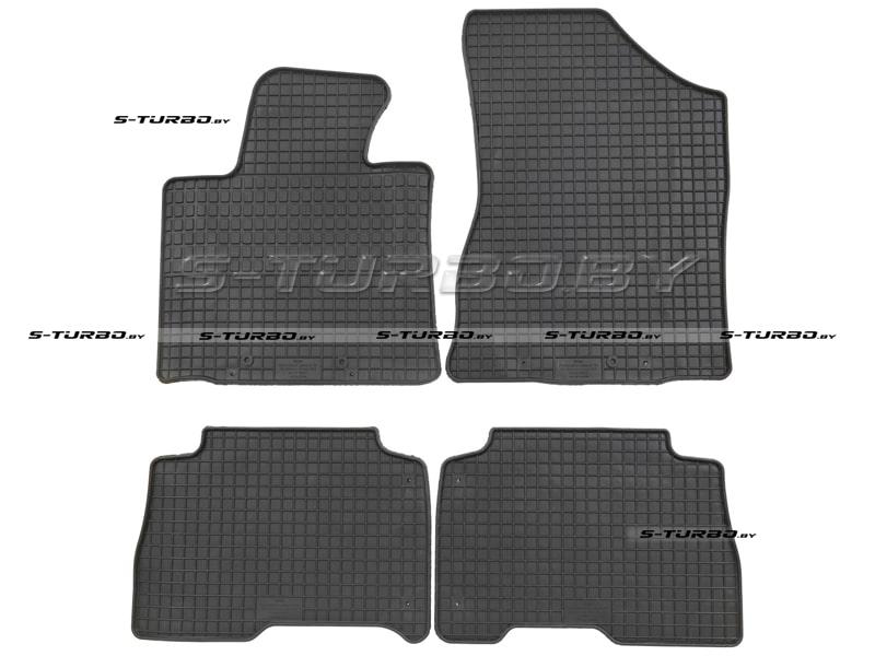 Коврики модельные резиновые в салон (низкий борт)