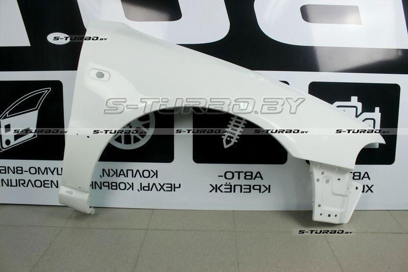 Крыло переднее (правое) с отв. либо без под нижний молдинг (на выбор) стеклопластик