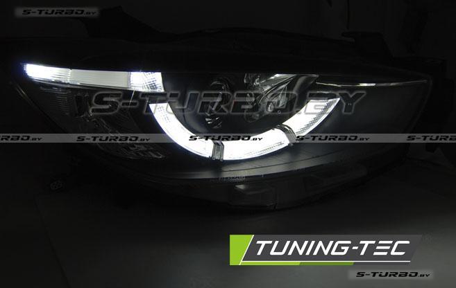 Передние фары BLACK TRUE DRL