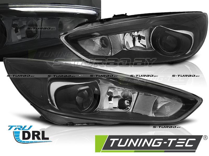 Передние фары BLACK LED DRL (LED OEM)