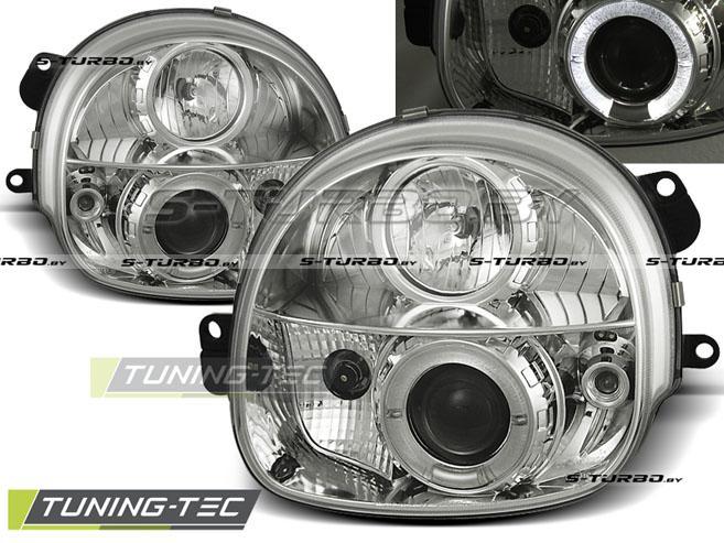 Передние фары ANGEL EYES CHROME