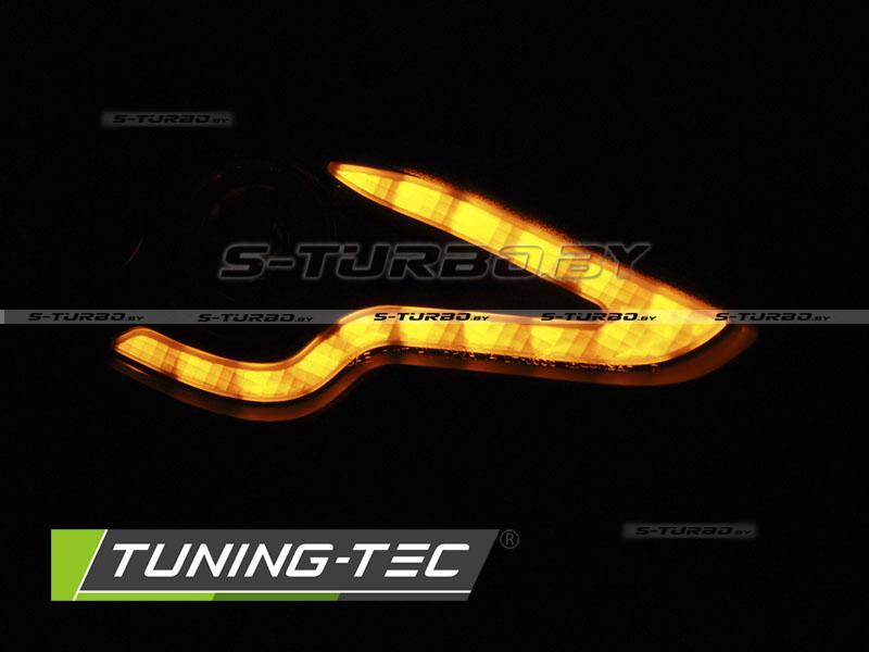 Передние фары LED PROJECTOR TUBE BLACK