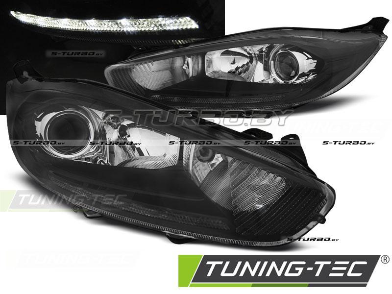 Передние фары LED DRL BLACK