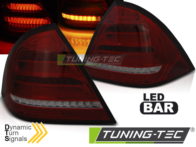 Задние фонари RED SMOKE SEQ LED