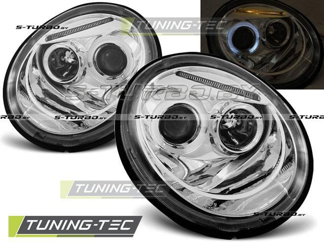 Передние фары ANGEL EYES CHROME