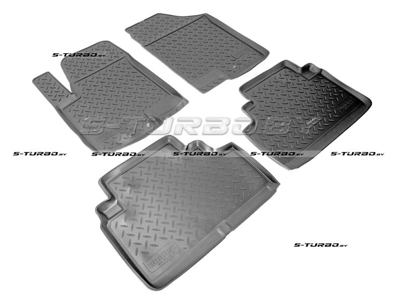 Коврики модельные полиуретановые в салон (высокий борт)