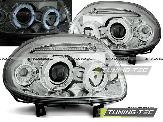 Передние фары ANGEL EYES CHROME