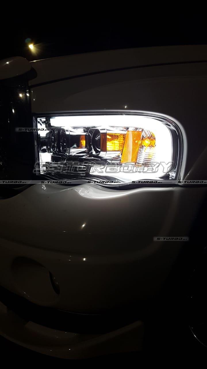 Передние фары TUBE LIGHT CHROME !!!!!!