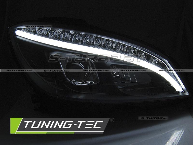 Передние фары BLACK TUBE LIGHT H7