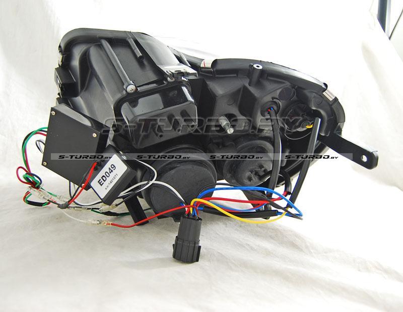 Передние фары TRU DRL BLACK