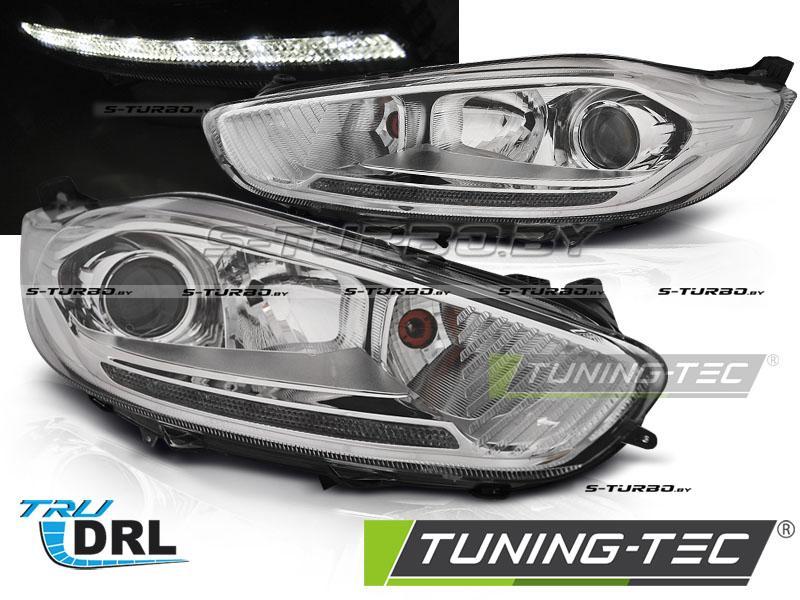 Передние фары LED DRL CHROME