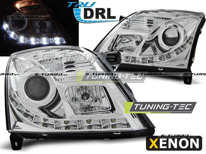 Передние фары TRU DRL CHROME XENON D2S