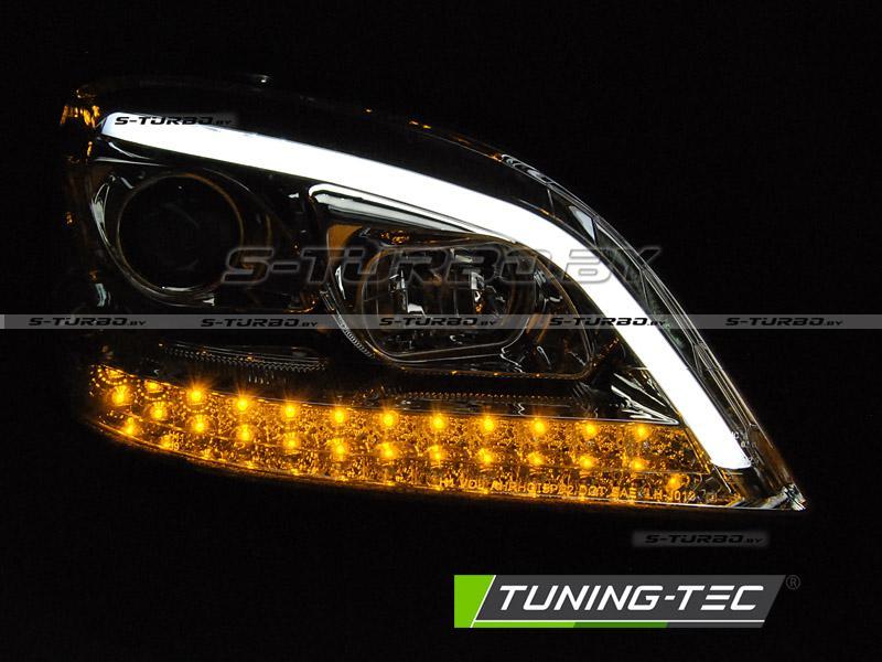 Передние фары CHROME LED SEQ