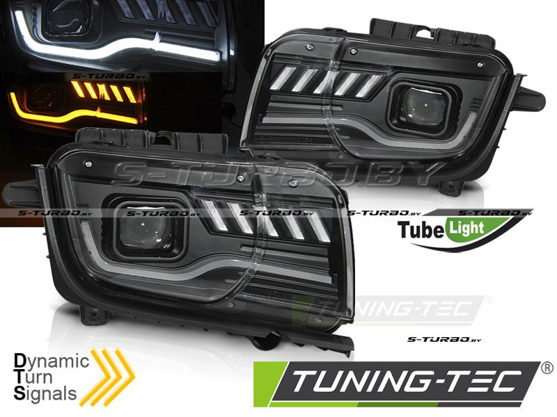 Передние фары TUBE LIGHT SEQ BLACK