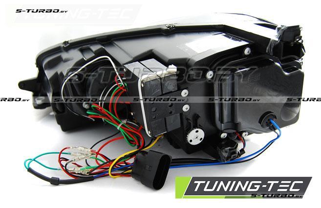 Передние фары U-TYPE BLACK WITH BLACK LINE