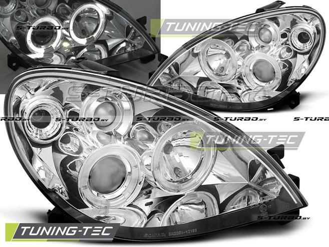 Передние фары ANGEL EYES CHROME