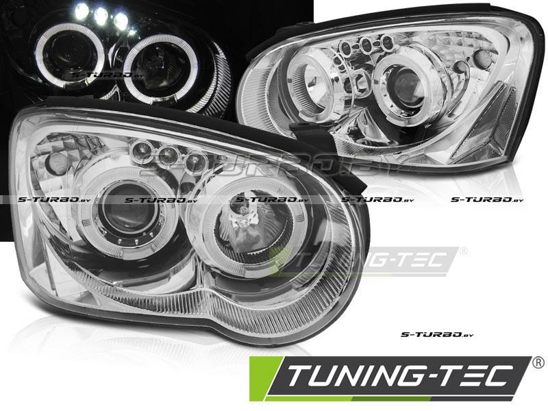 Передние фары ANGEL EYES CHROME