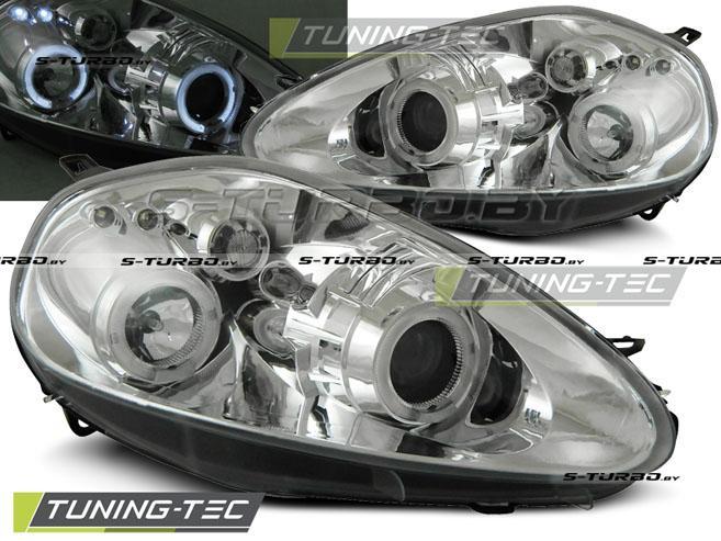 Передние фары ANGEL EYES CHROME
