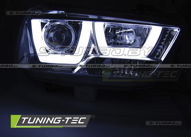 Передние фары DAYLIGHT CHROME DRL