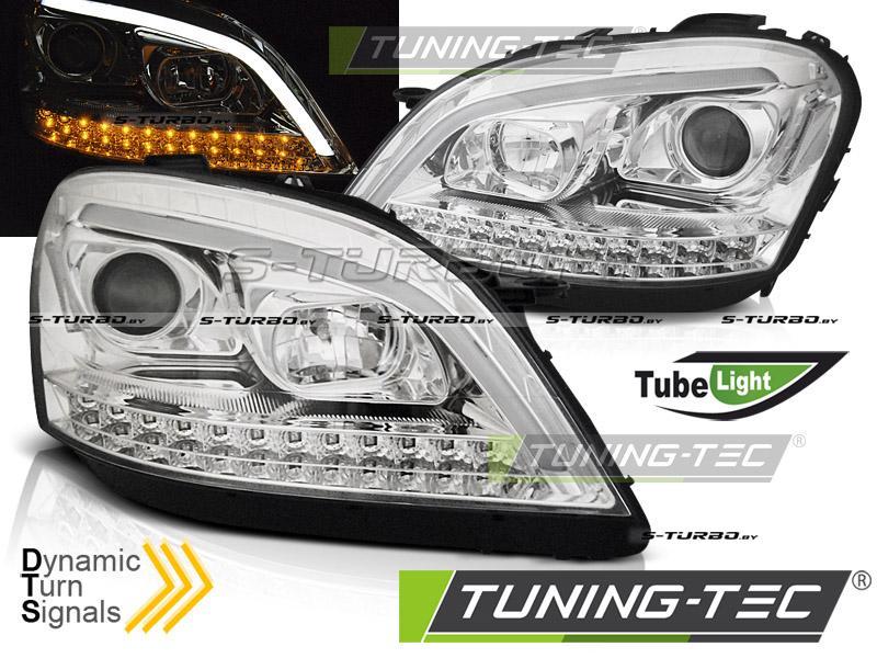 Передние фары CHROME LED SEQ