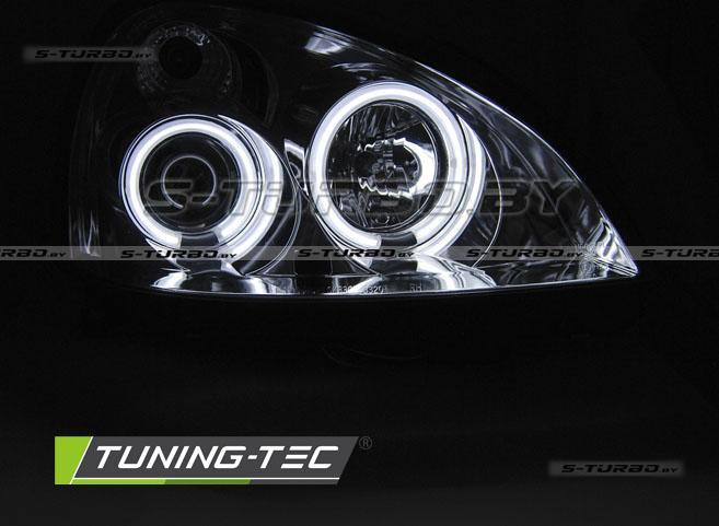 Передние фары ANGEL EYES CHROME CCFL