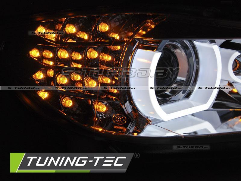 Передние фары HID DRL BLACK LED INDICATOR