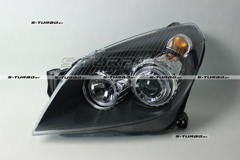 Передние фары ANGEL EYES BLACK