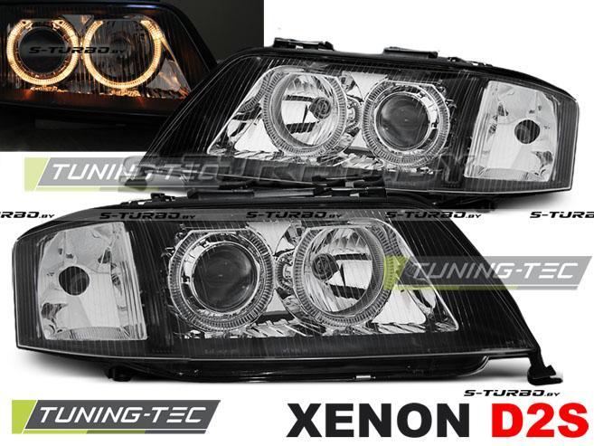 Передние фары ANGEL EYES BLACK XENON D2S (1997-1999)