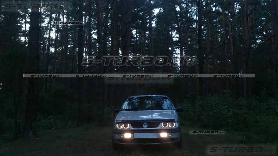 Передние фары ANGEL EYES CHROME