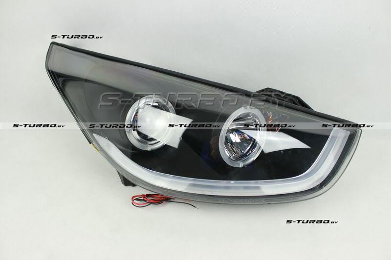 Передние фары BLACK TUBE LIGHT