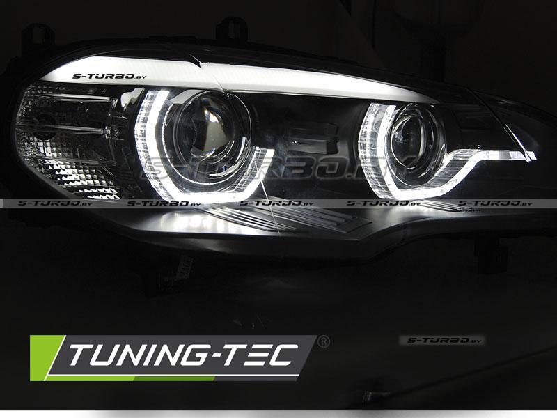 Передние фары AE DRL LED BLACK AFS XENON