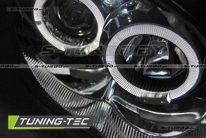 Передние фары ANGEL EYES CHROME