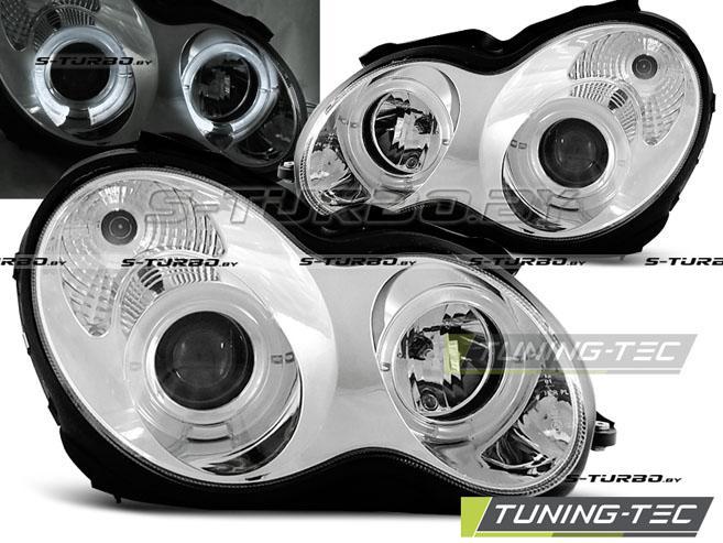 Передние фары ANGEL EYES CHROME