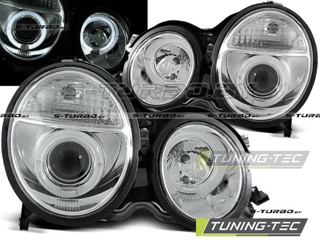 Передние фары ANGEL EYES CHROME
