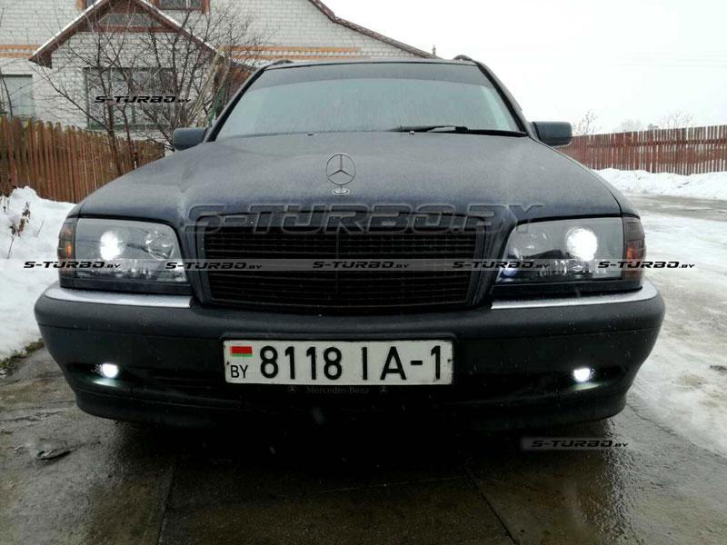 Передние фары BLACK