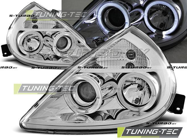 Передние фары ANGEL EYES CHROME