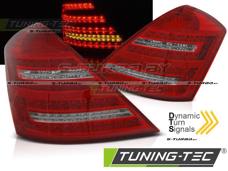 Задние фонари RED WHITE LED SEQ