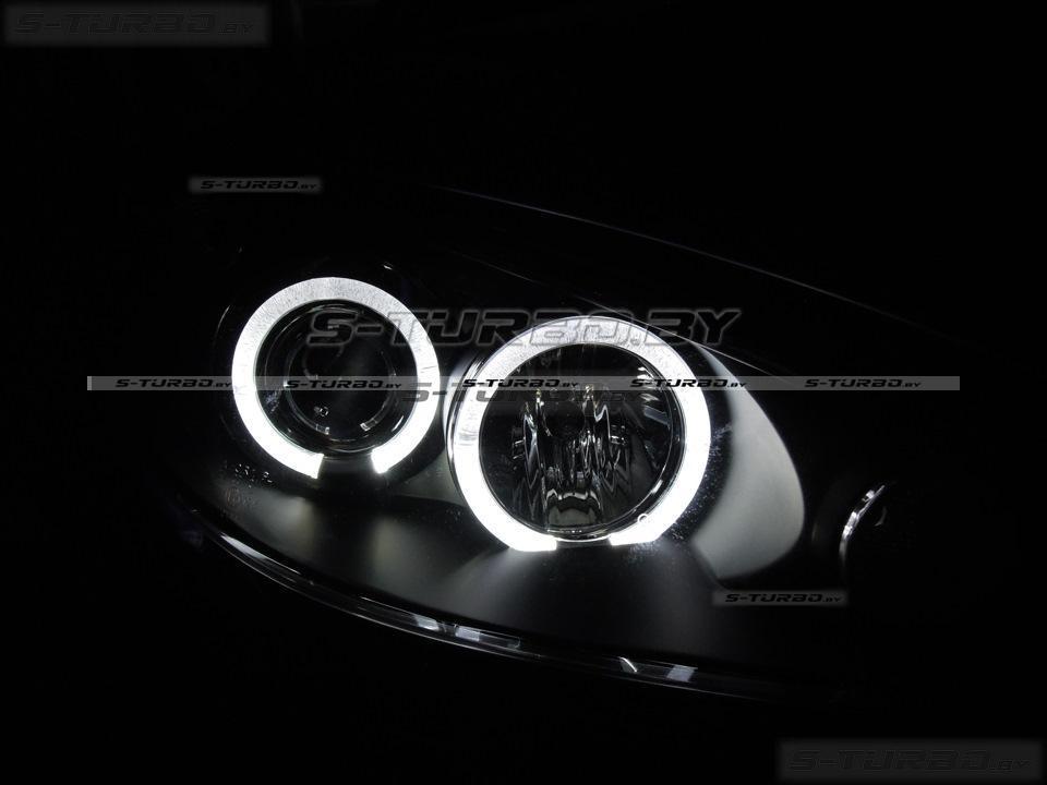 Передние фары ANGEL EYES BLACK