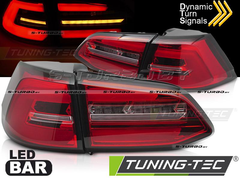 Задние фонари RED WHITE SEQ LED BAR